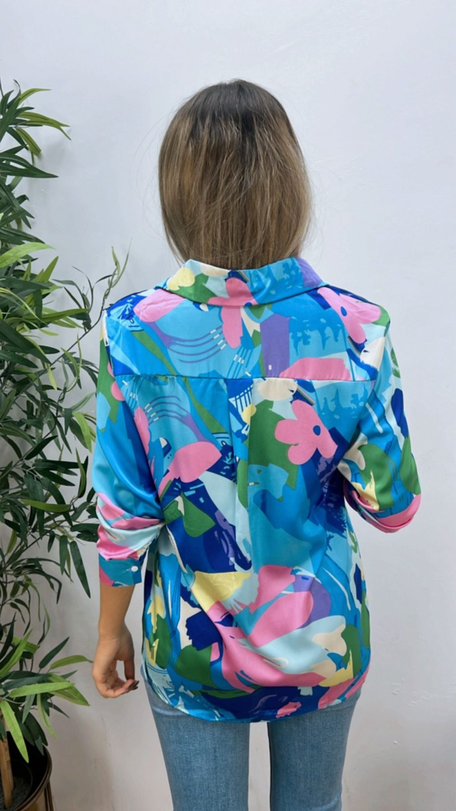Camisa Acuarela Azul