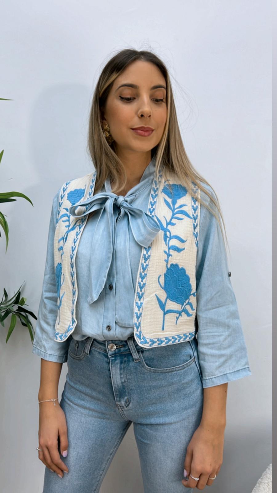 Camisa Denim Lazo El Vestidor de Trend