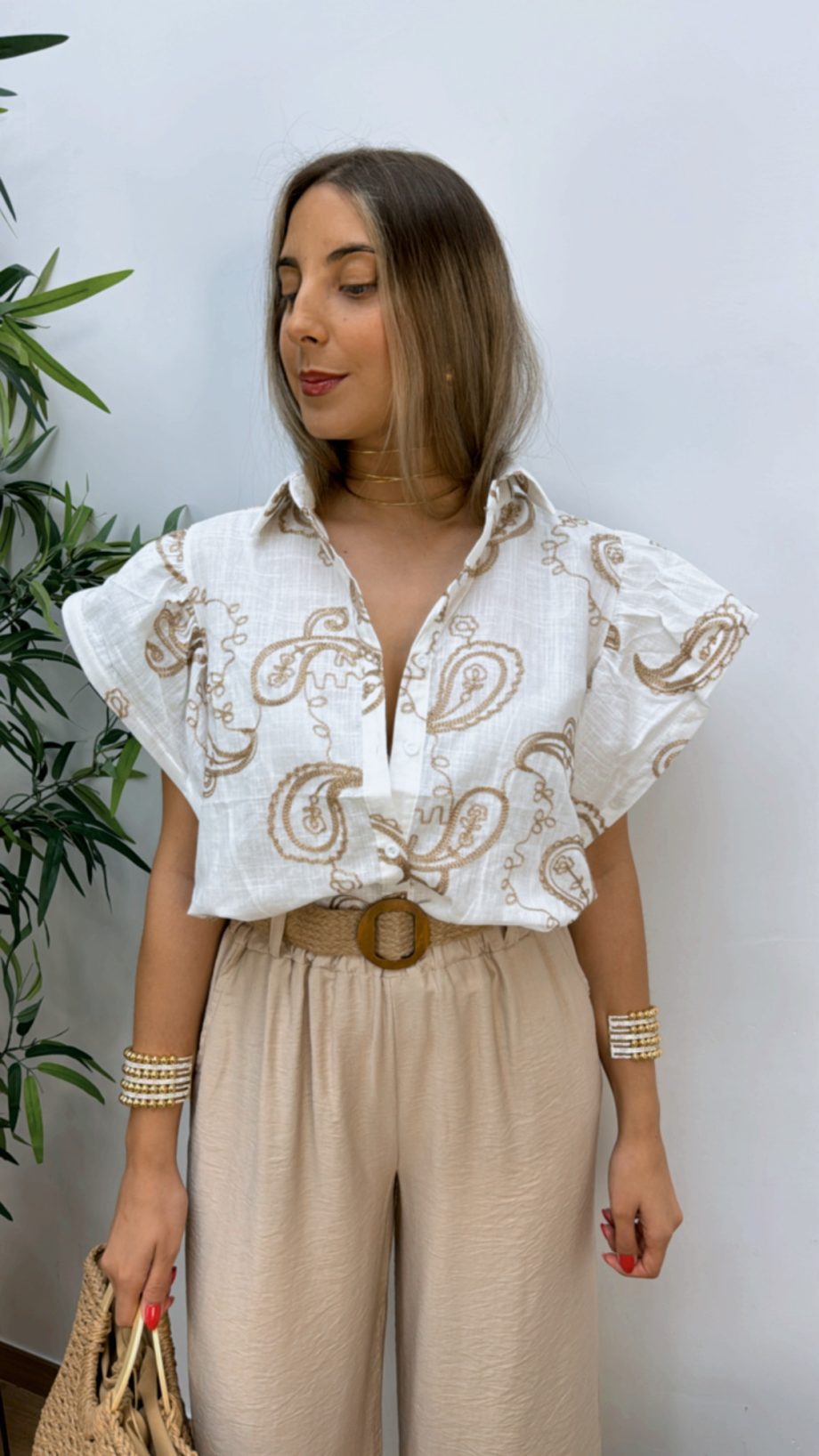 Blusa Cachemir Camel