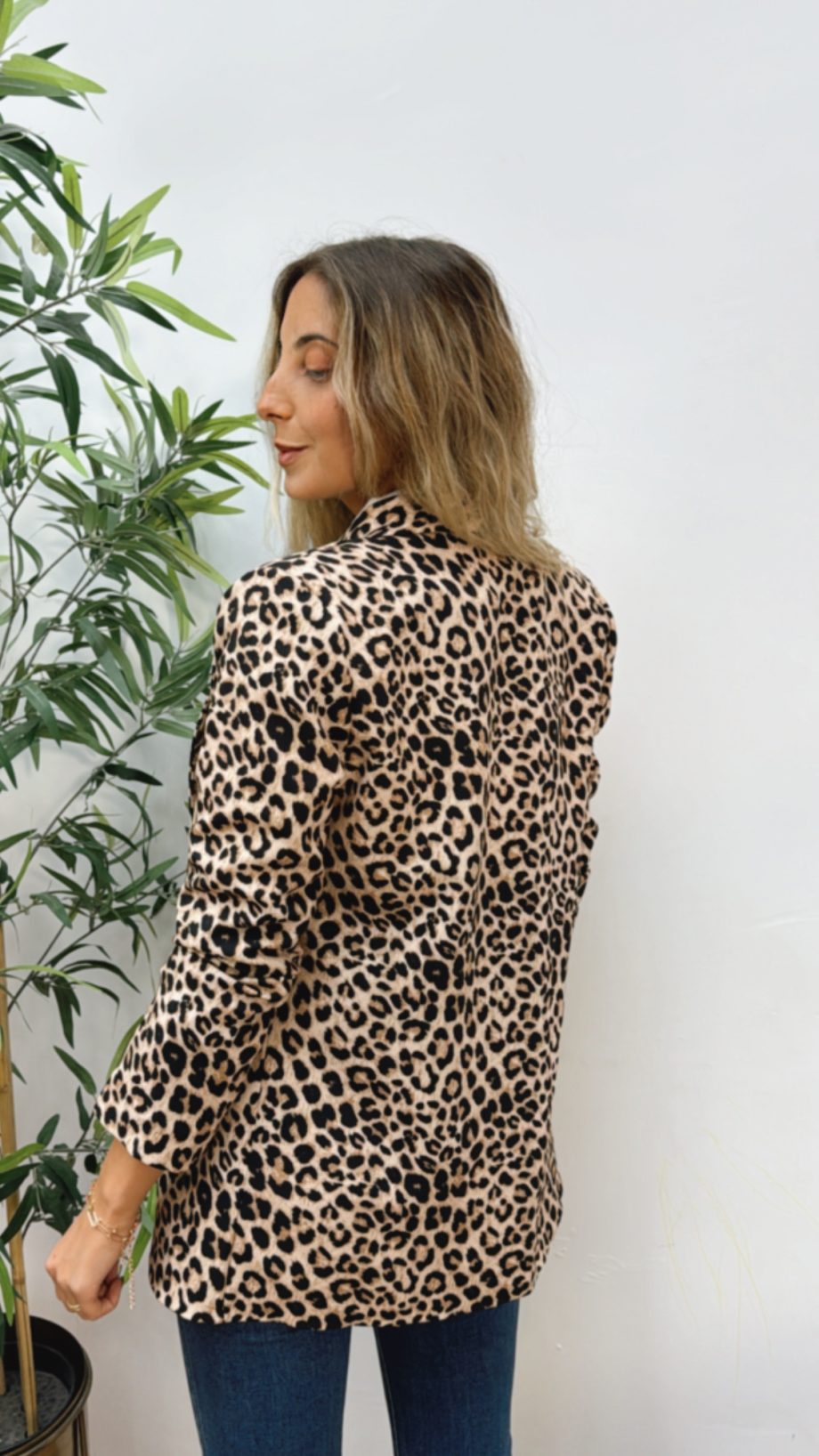 Blazer Basic Print