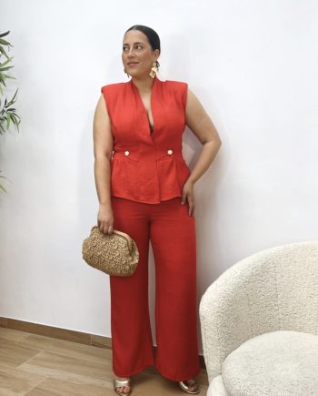 Conjunto Valery Rojo