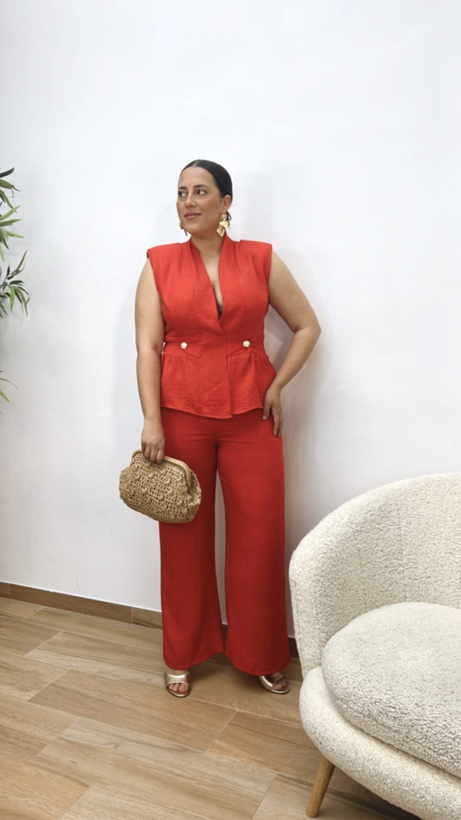 Conjunto Valery Rojo