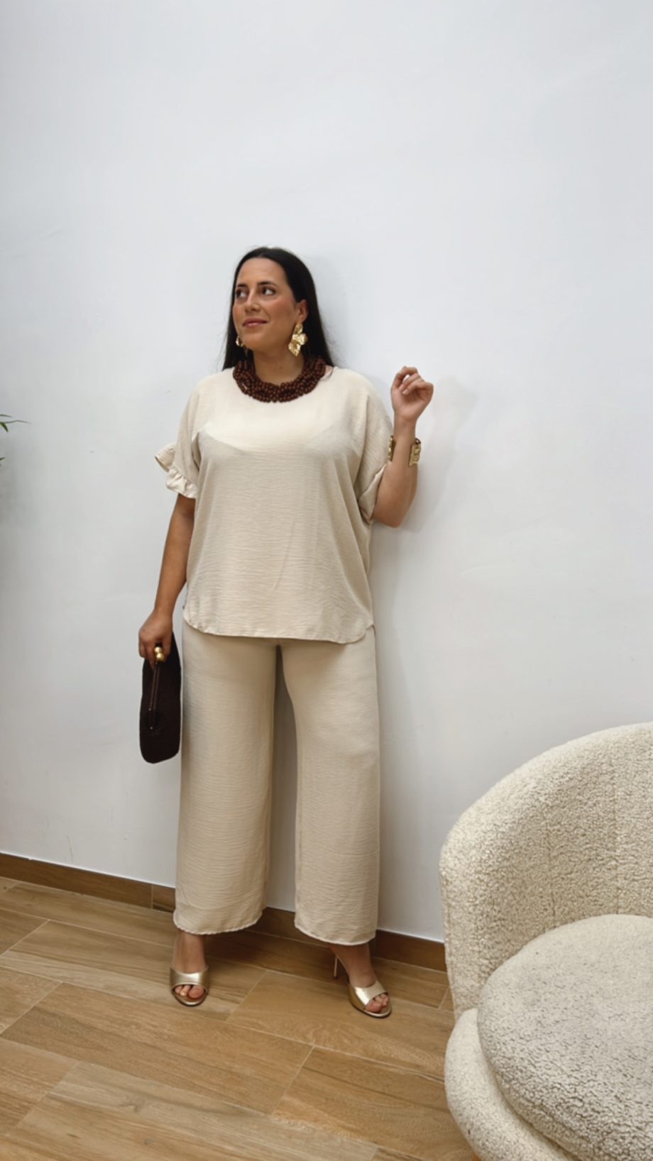 Conjunto Básico Beige
