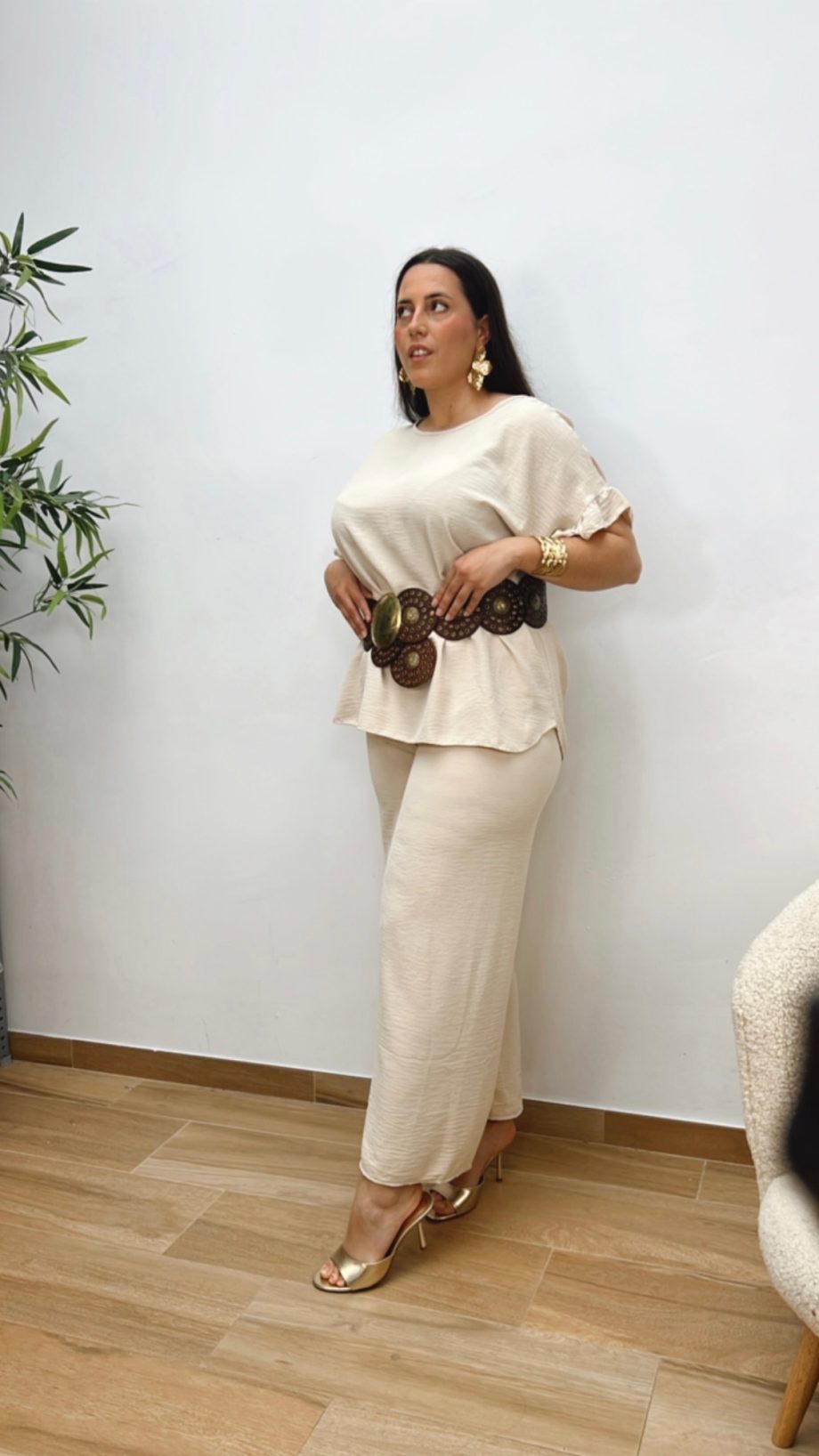Conjunto Básico Beige