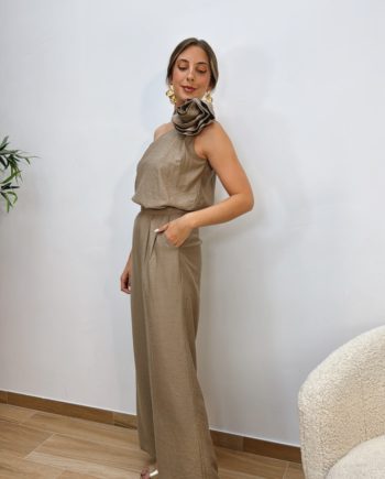 Pantalón Lino Choco