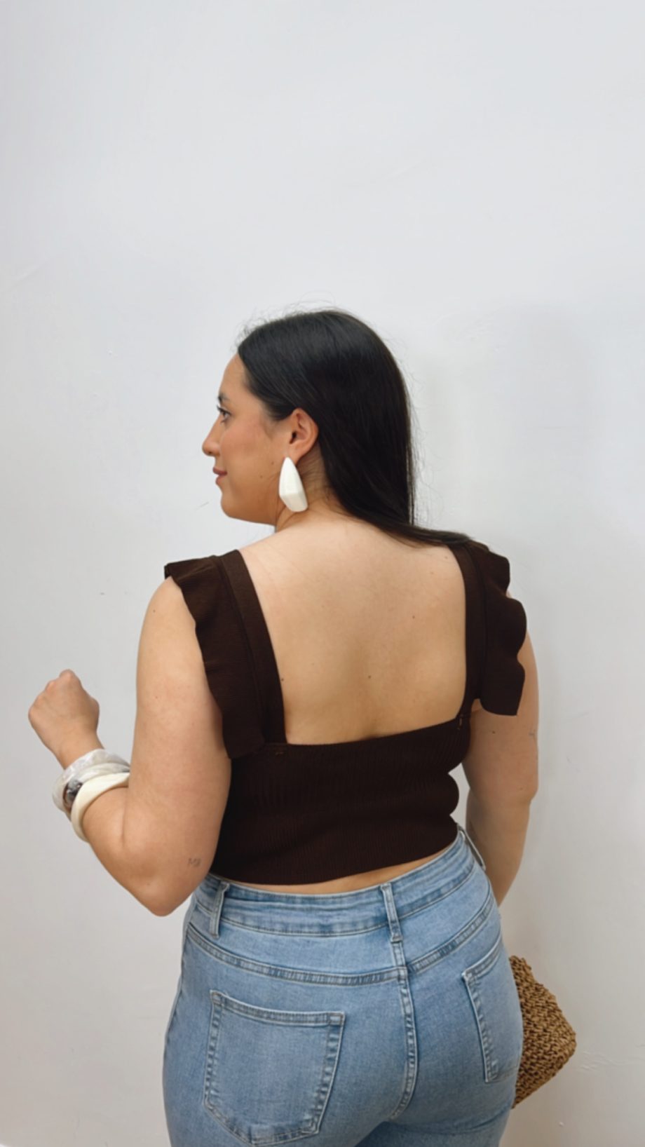 Top Volante Chocolate