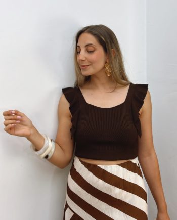 Top Volante Chocolate