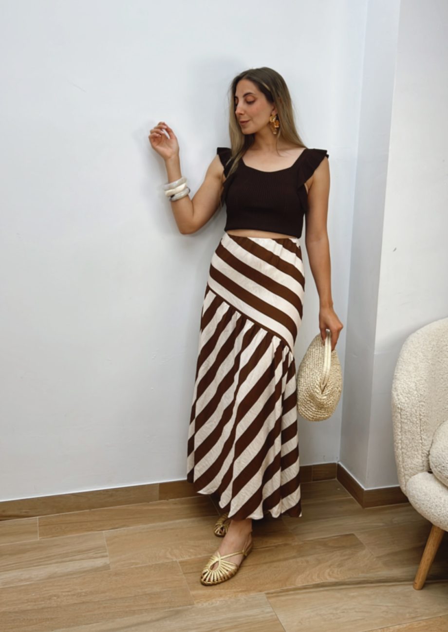 Top Volante Chocolate