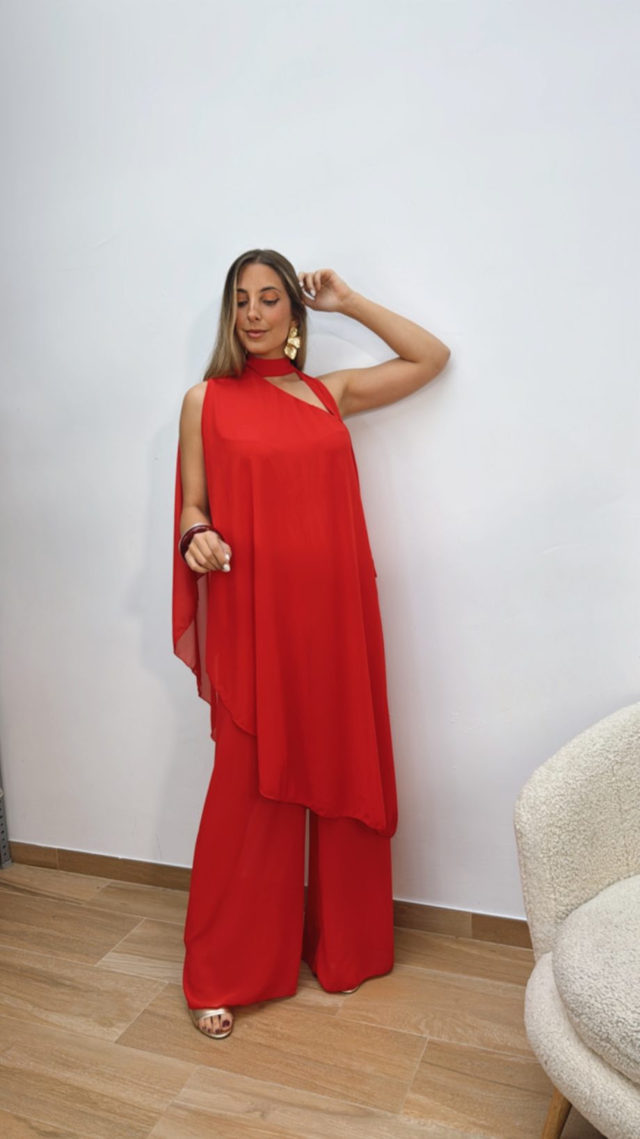 Mono Gasa Rojo