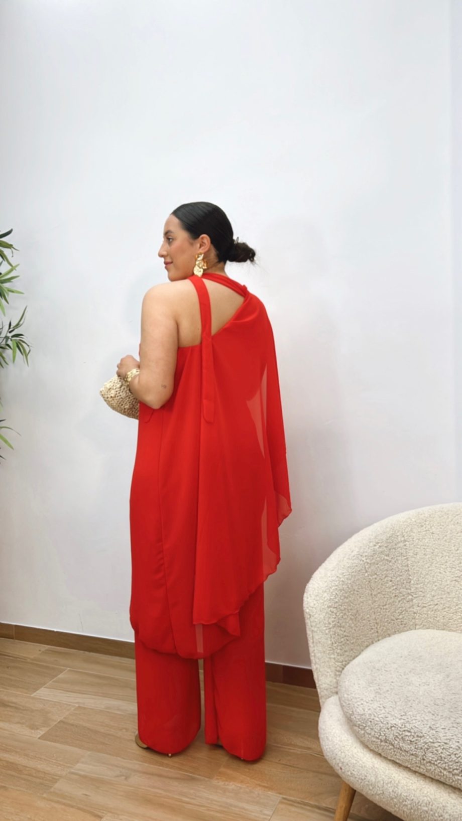 Mono Gasa Rojo