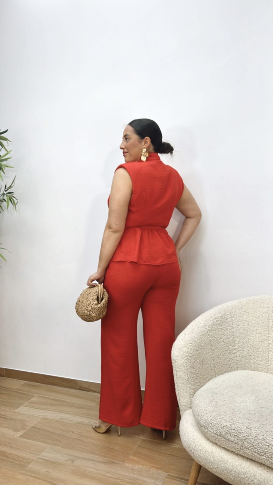 Conjunto Valery Rojo