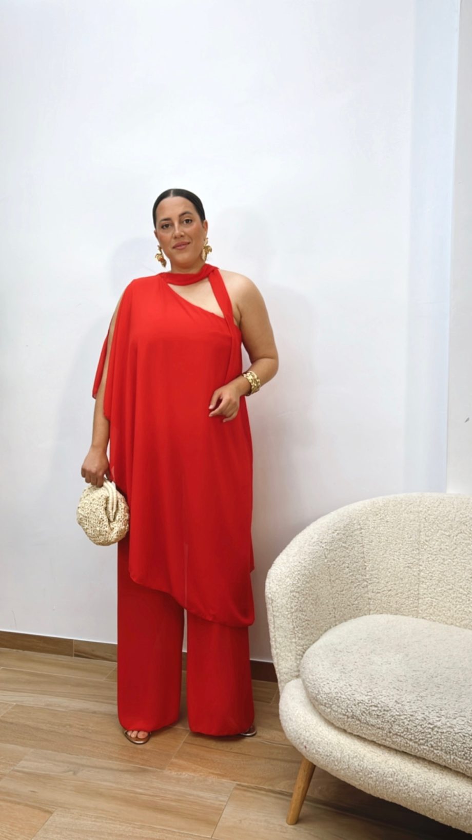 Mono Gasa Rojo