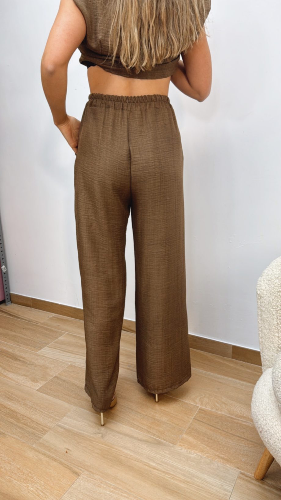 Conjunto Valery Marrón
