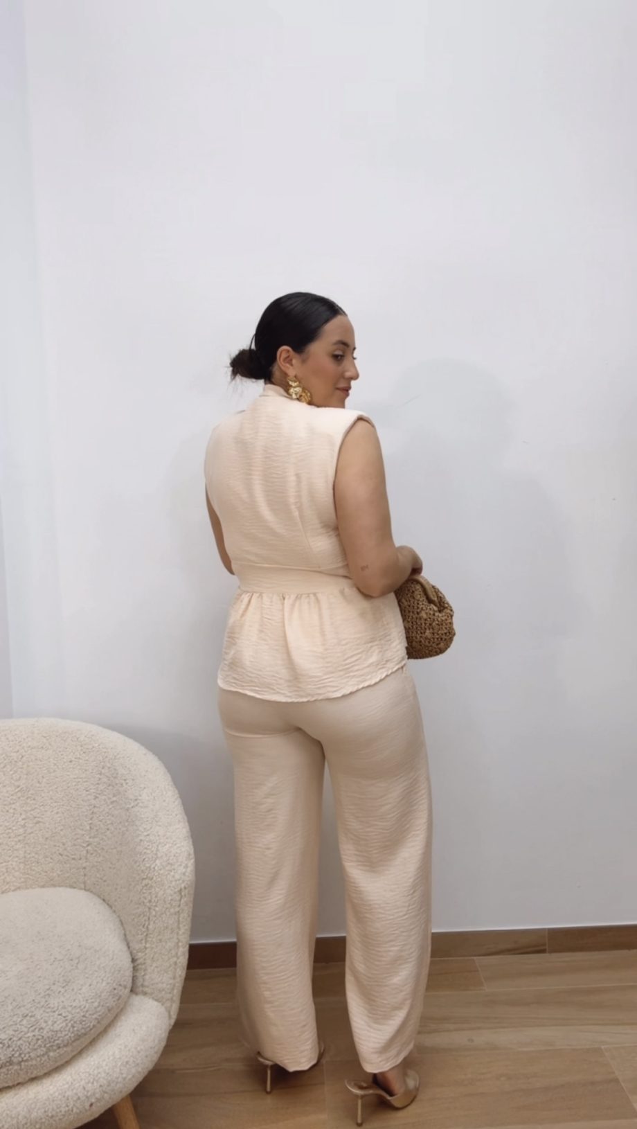 Conjunto Valery Beige
