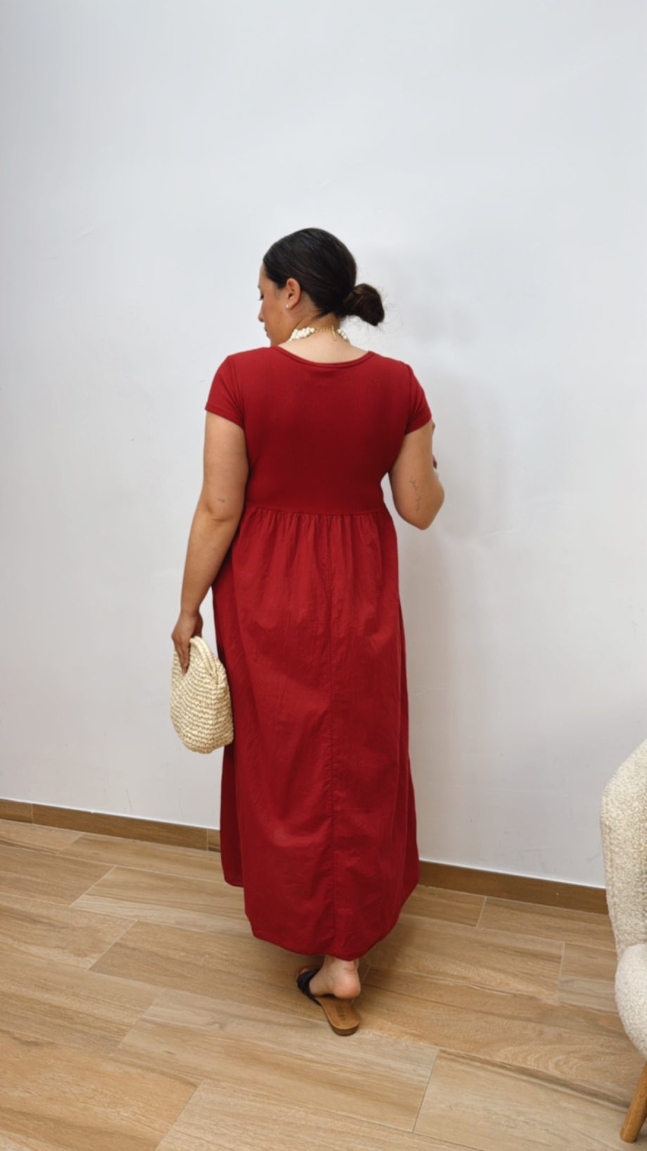 Vestido Lau Burdeos