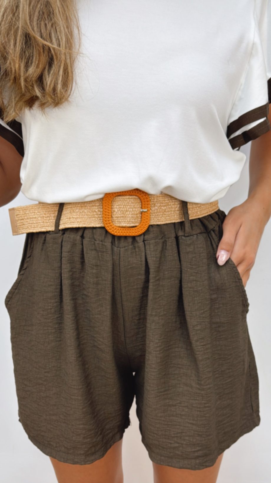 Short Choco Cinturón