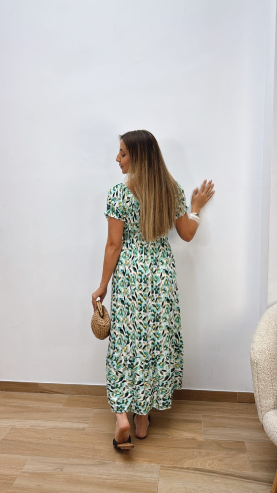 Vestido Simona Verde