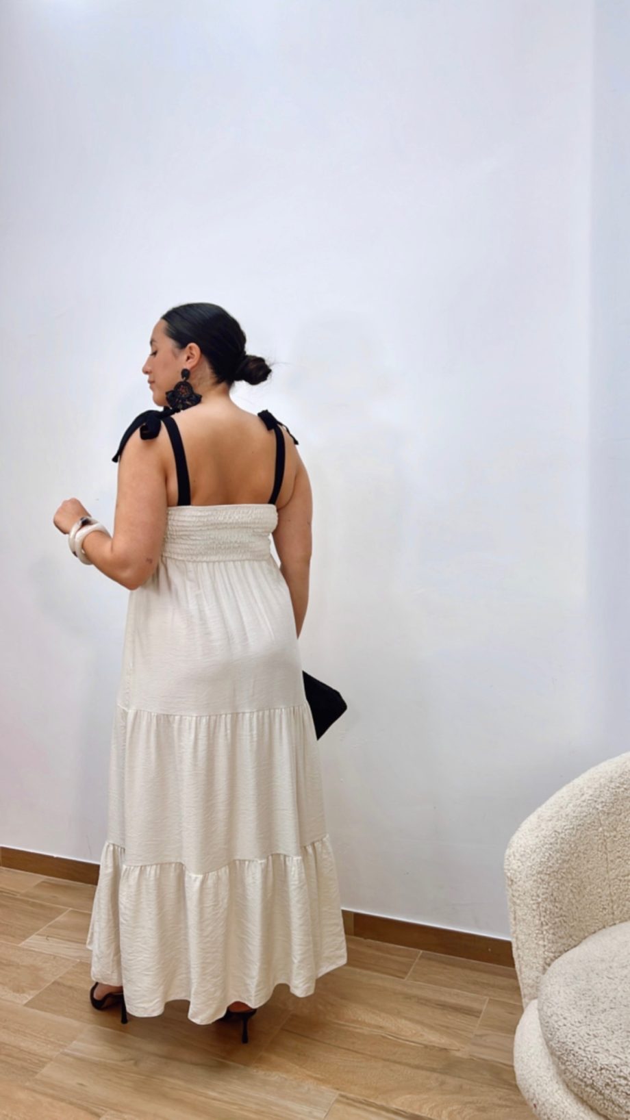 Vestido Amalia Beige