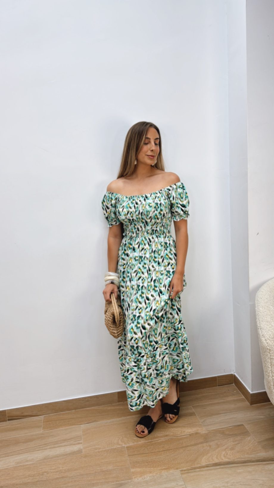 Vestido Simona Verde