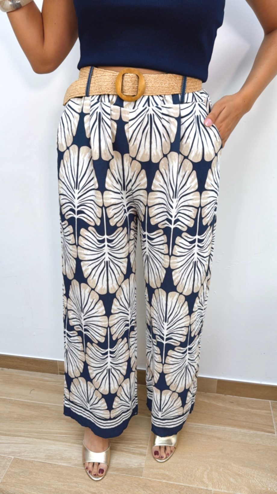 Pantalón Hoja Marino
