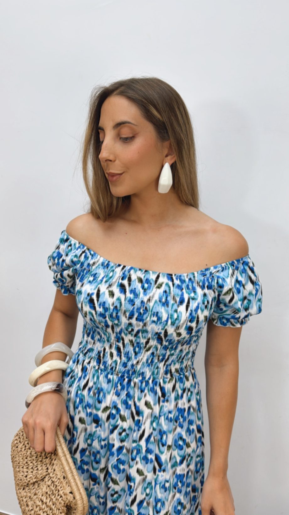 Vestido Simona Azul