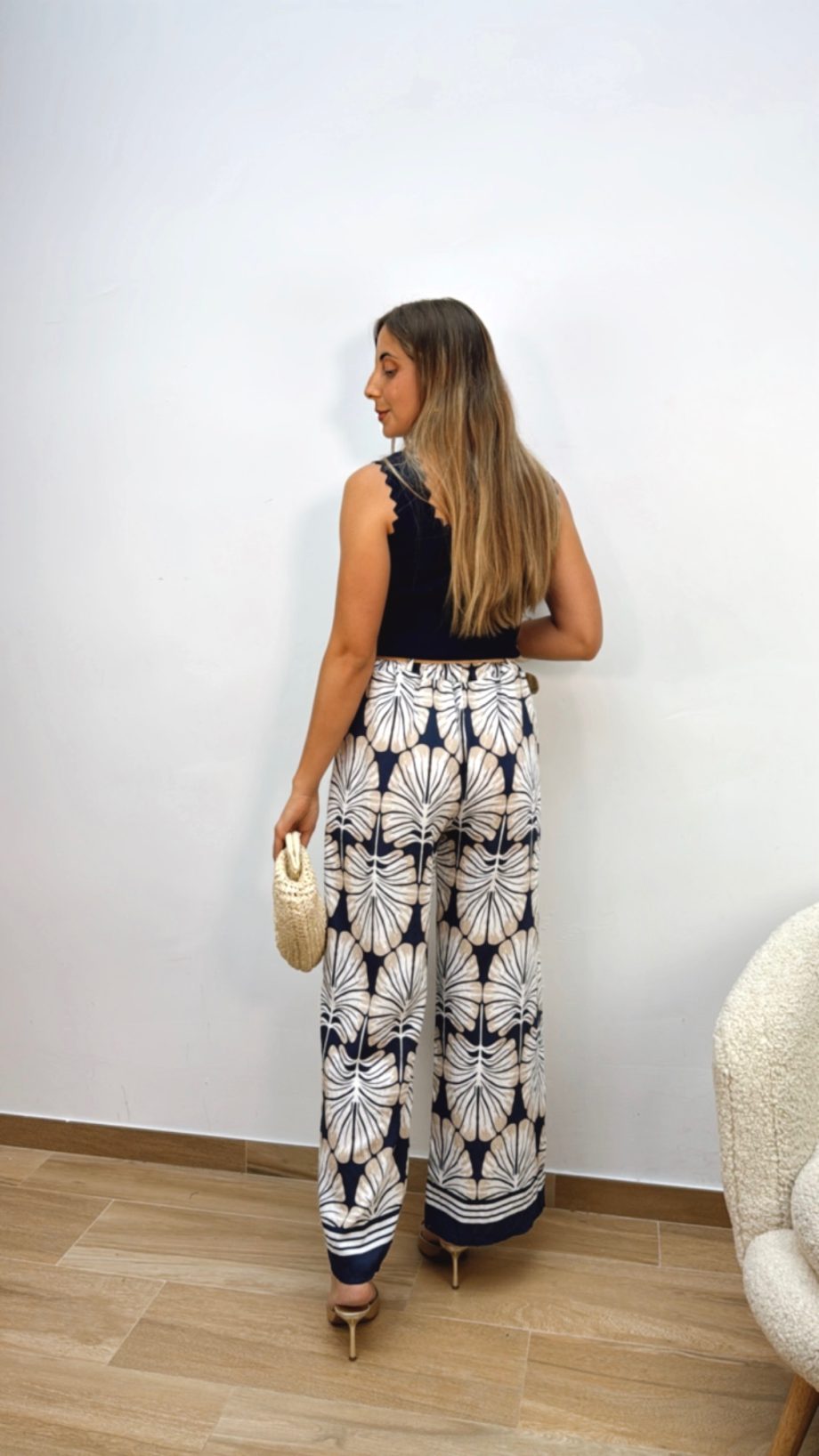 Pantalón Hoja Marino