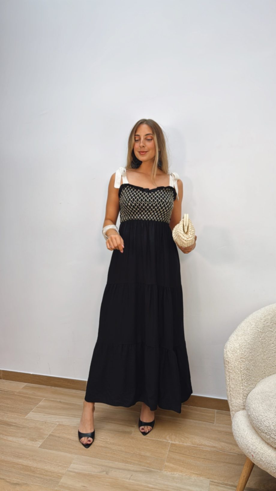 Vestido Amalia Negro