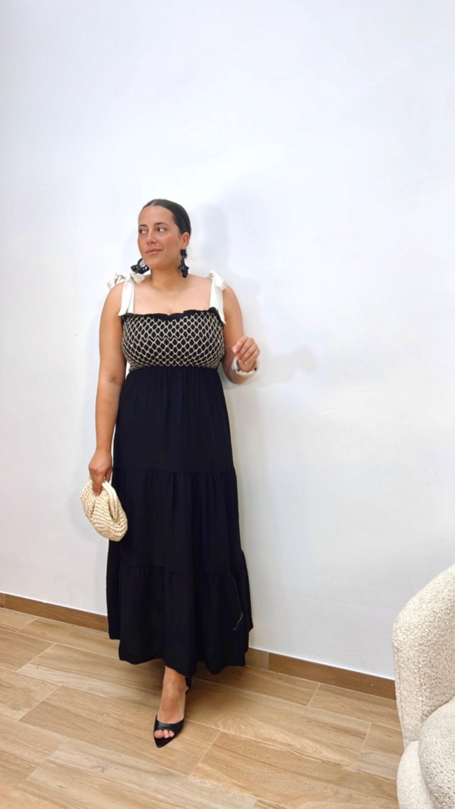 Vestido Amalia Negro