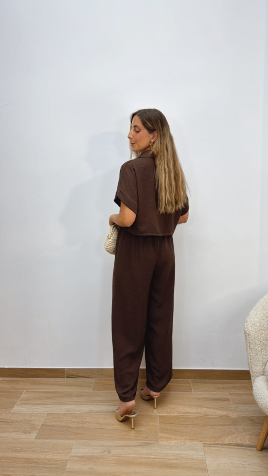 Conjunto Margaret Chocolate