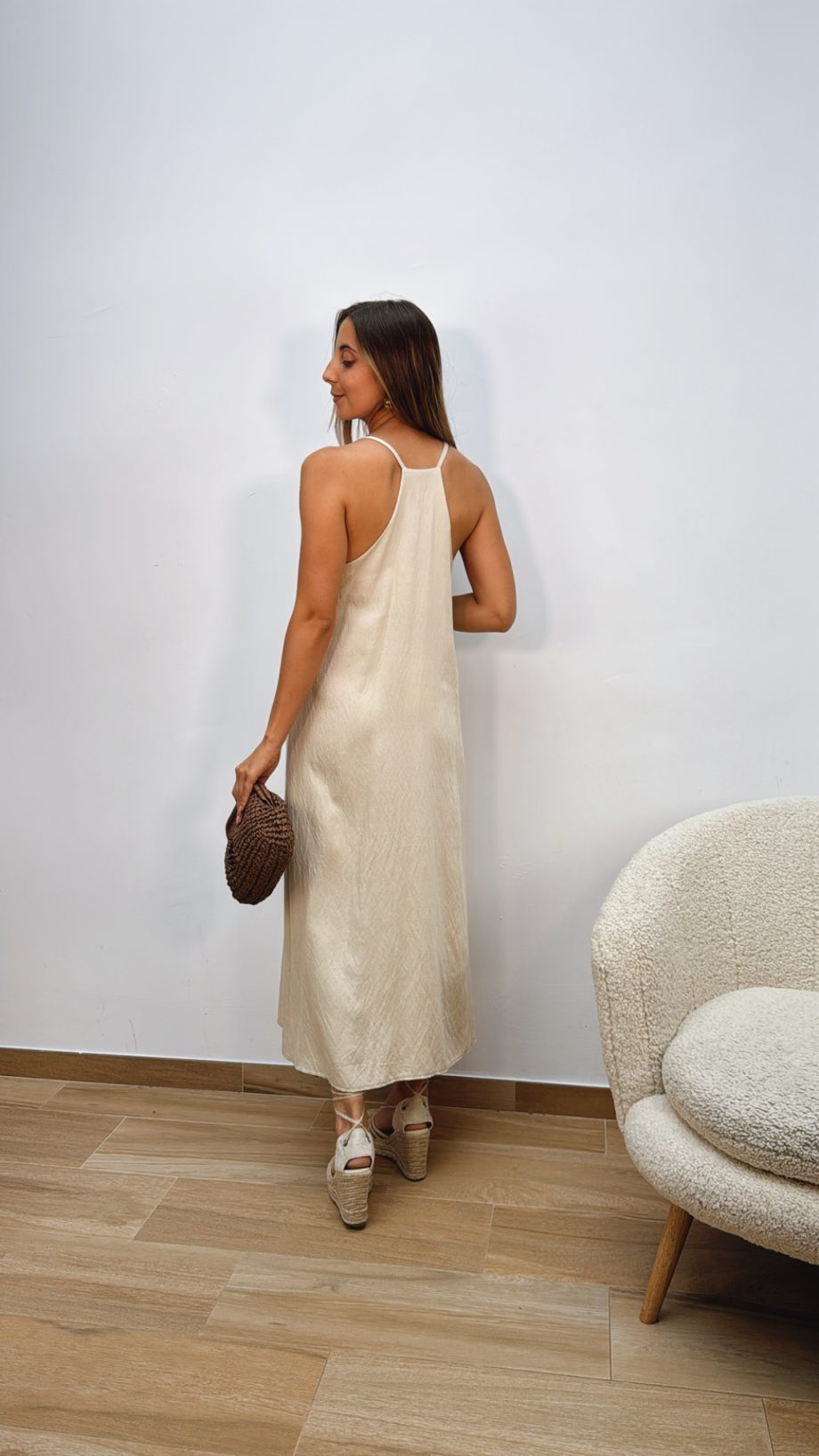 Vestido Belinda Beige