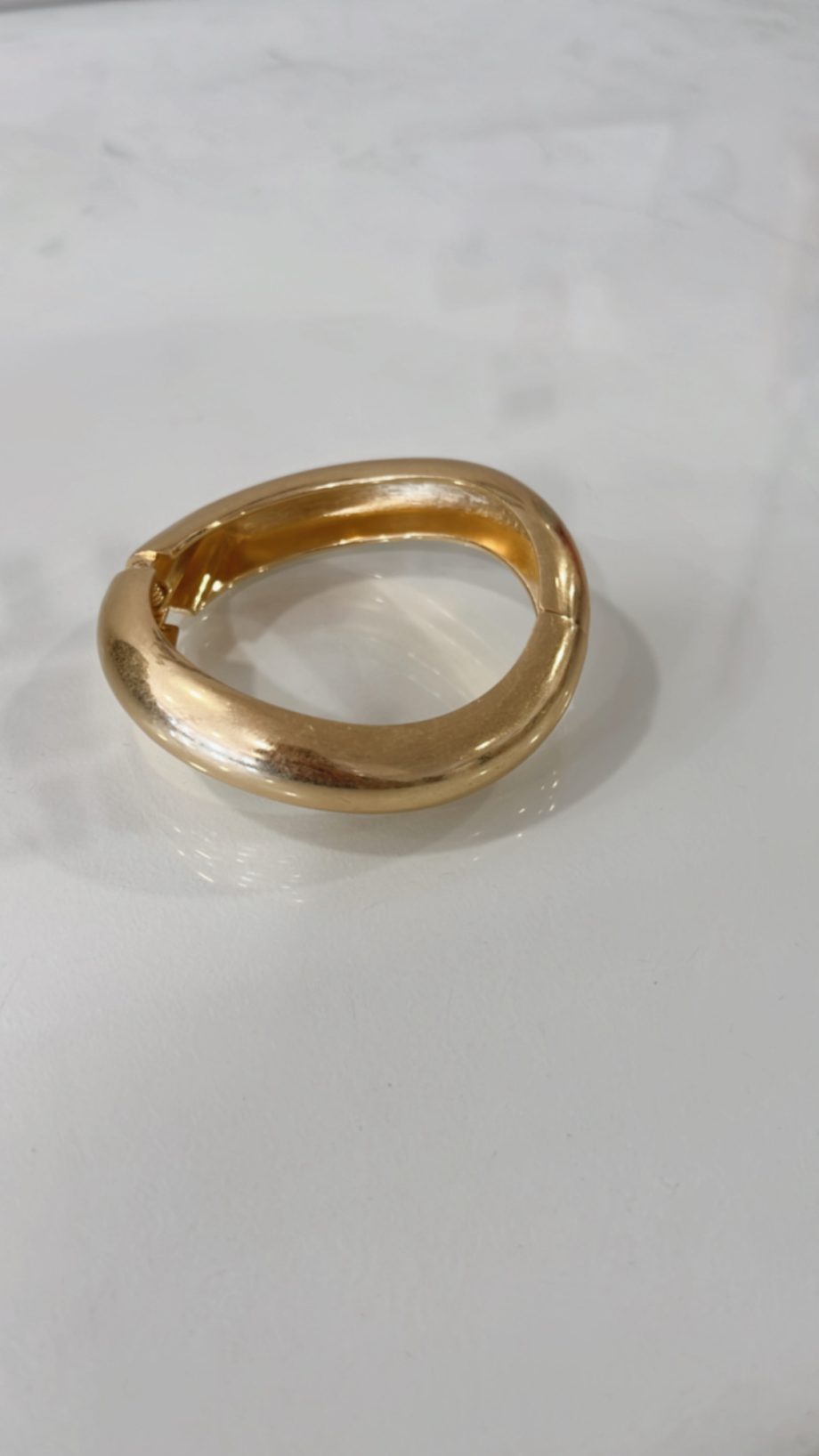 Pulsera Dorada Acero
