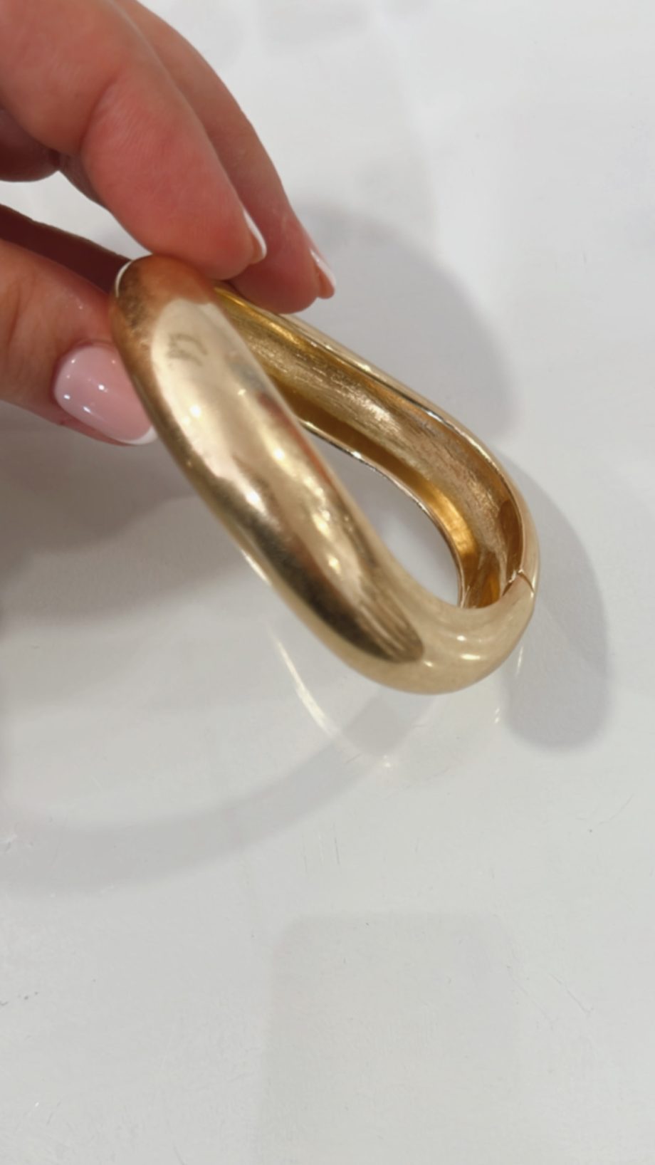 Pulsera Dorada Acero
