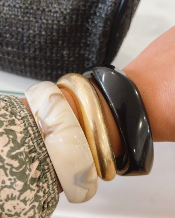 Pulsera Dorada Acero