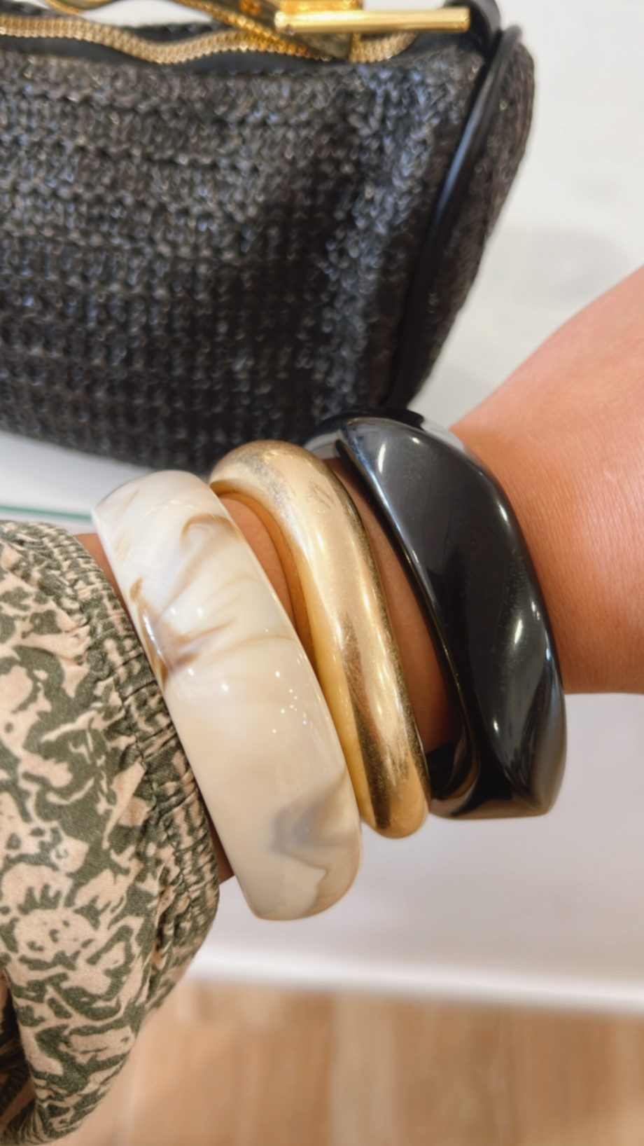 Pulsera Dorada Acero