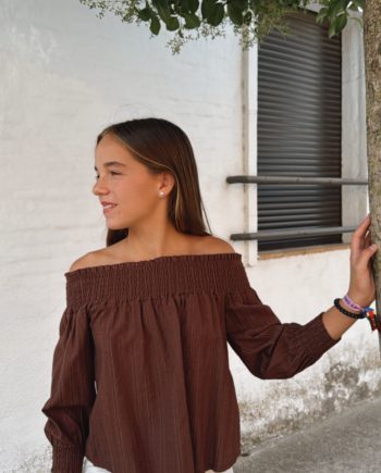 Blusa Chocolate Luc