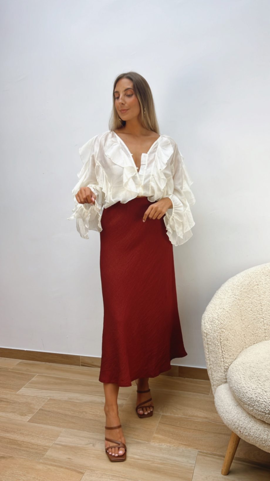 Falda Teja