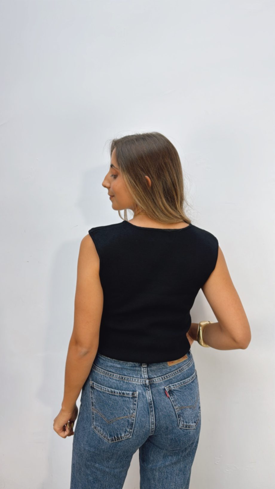 Top Tejido Negro