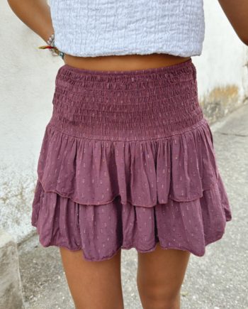 Falda Pantalón Burdeos