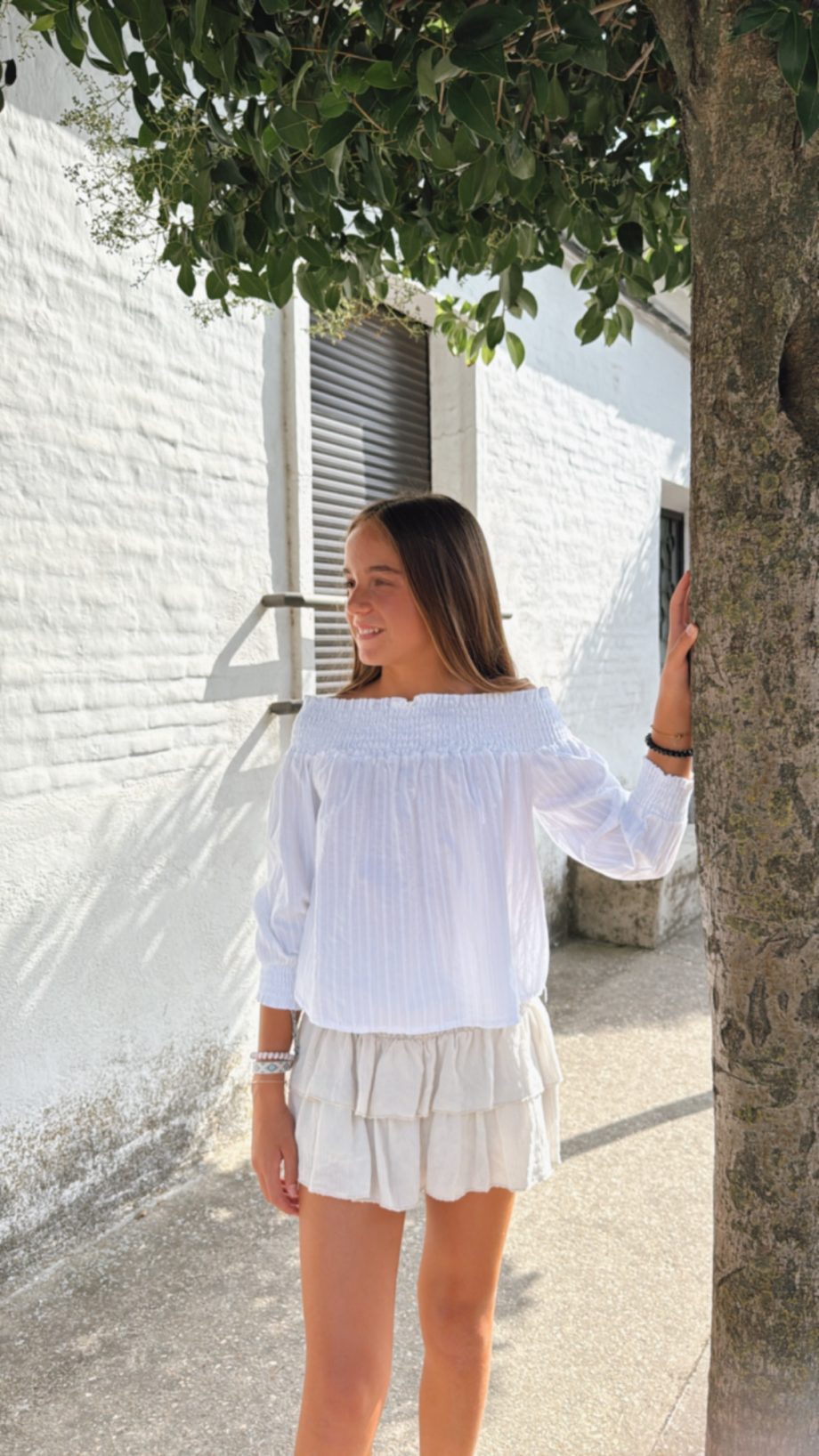 Blusa Blanca Luc