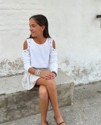 Camiseta Anillas Blanca