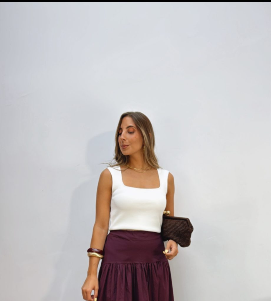 Top Tejido Blanco