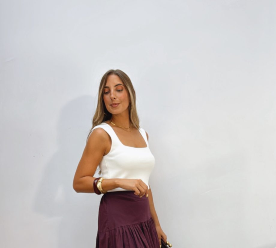 Top Tejido Blanco