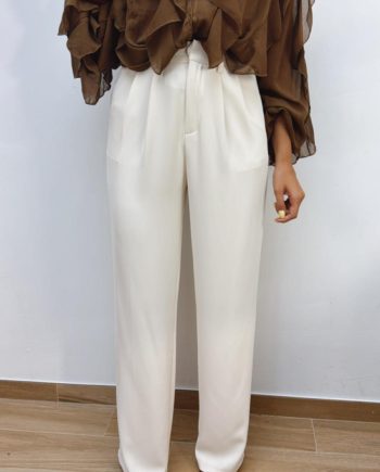 Pantalón Pinza Crudo