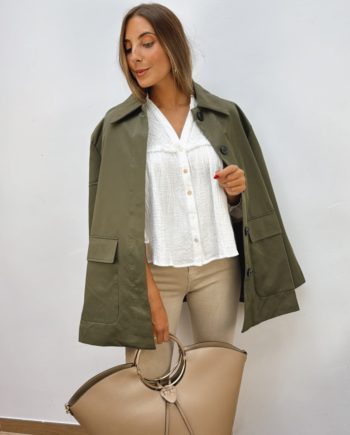 Parka Oversize Caqui
