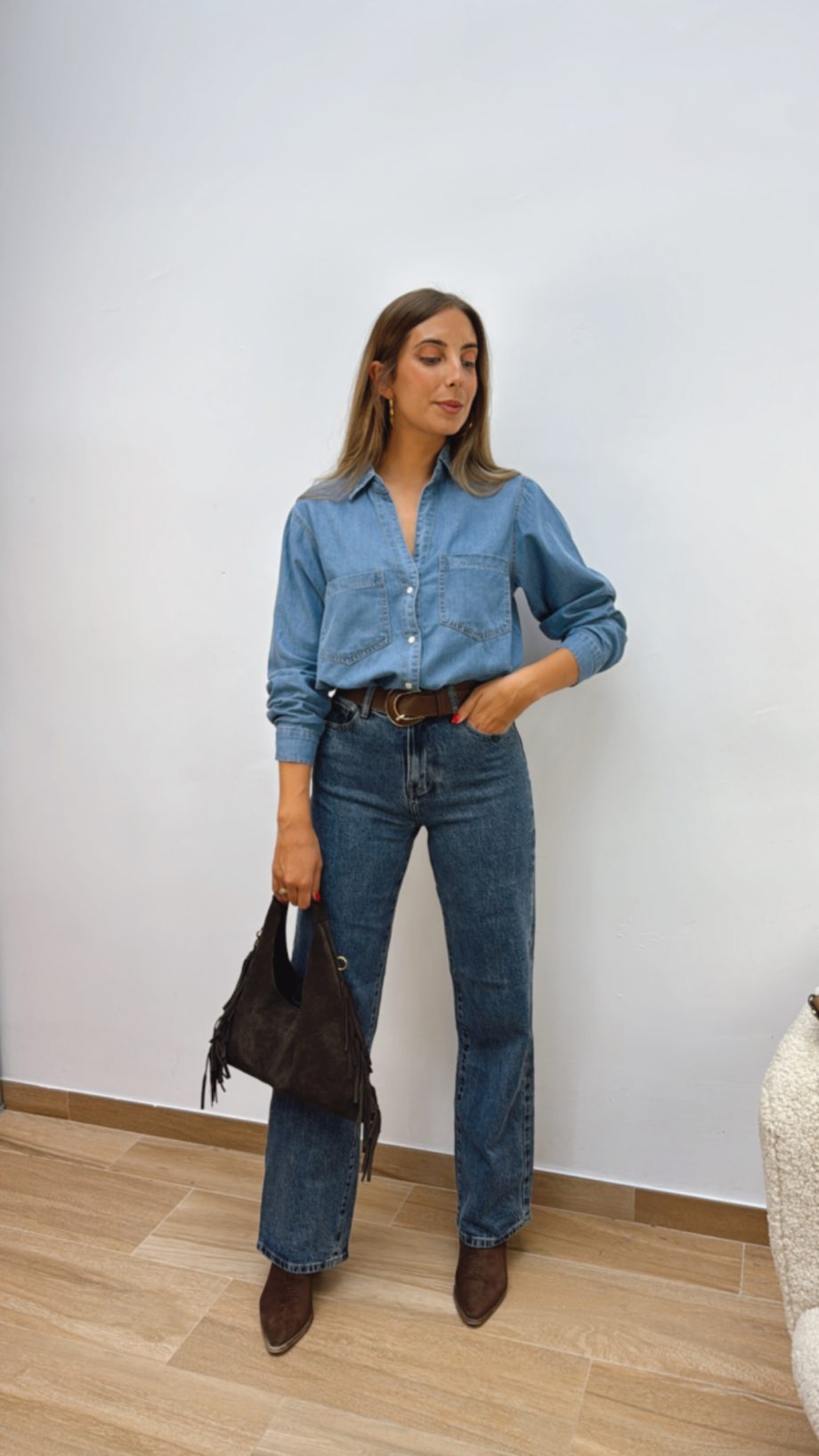 Camisa Denim