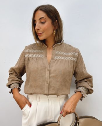 Blusa Margot Camel