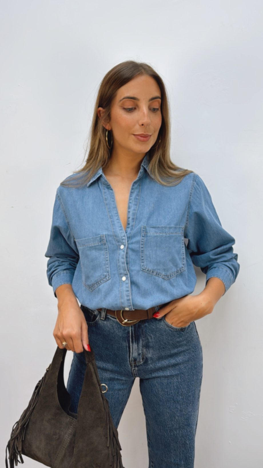 Camisa Denim
