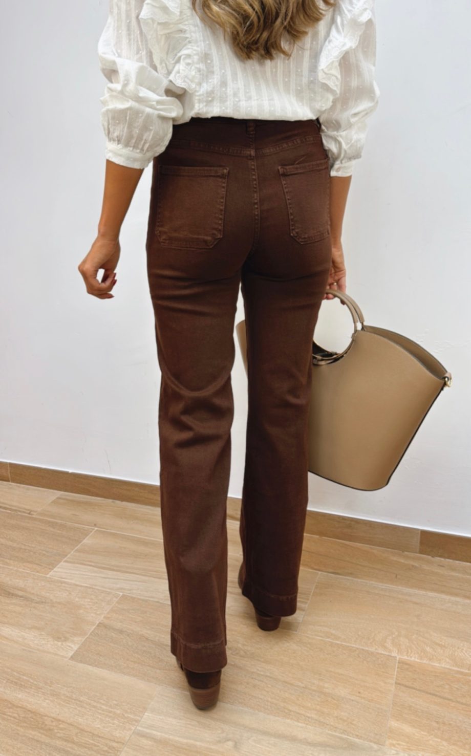 Jeans Chocolate Trenzado