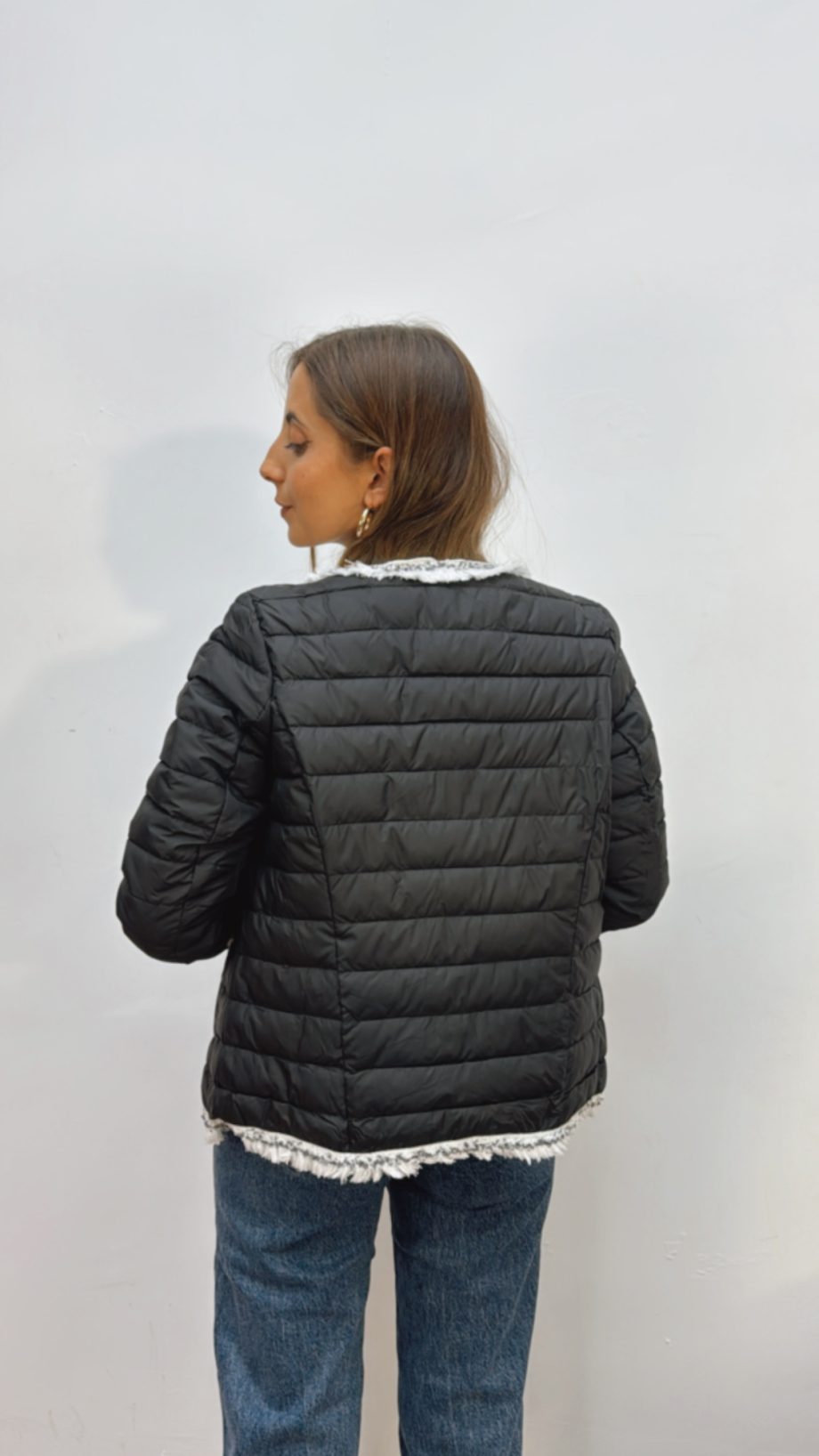 Chaqueta Acolchada Negra