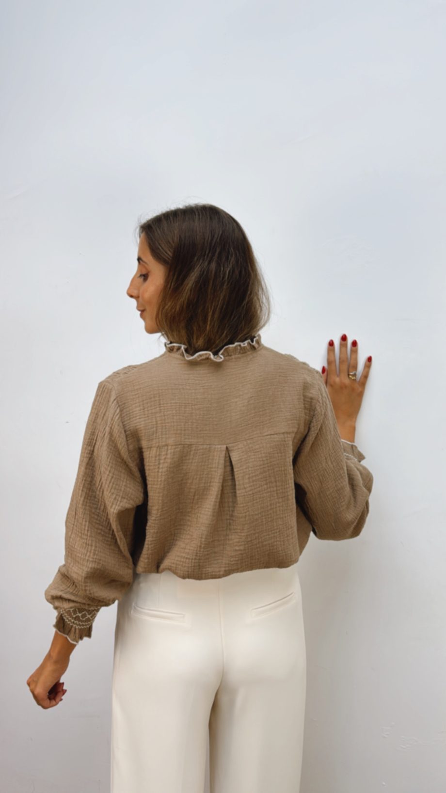 Blusa Margot Camel